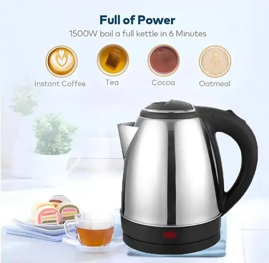 Fast-Boil Electric Kettle – 2L Large Capacity