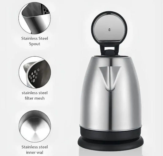 Fast-Boil Electric Kettle – 2L Large Capacity